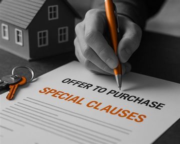 Understanding special clauses in an offer to purchase