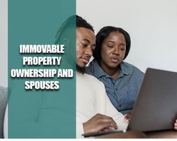 Immovable property ownership and spouses