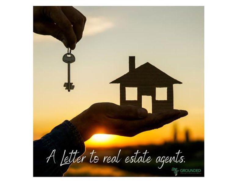 A Letter to Real Estate Agents