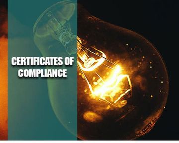 Certificates of compliance